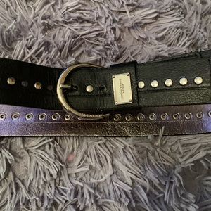 Michael Kors leather belt see pics for wear